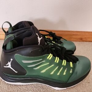 2014 Air Jordan Super.Fly 3 Gorge Green,Black,White​ Basketball Shoes